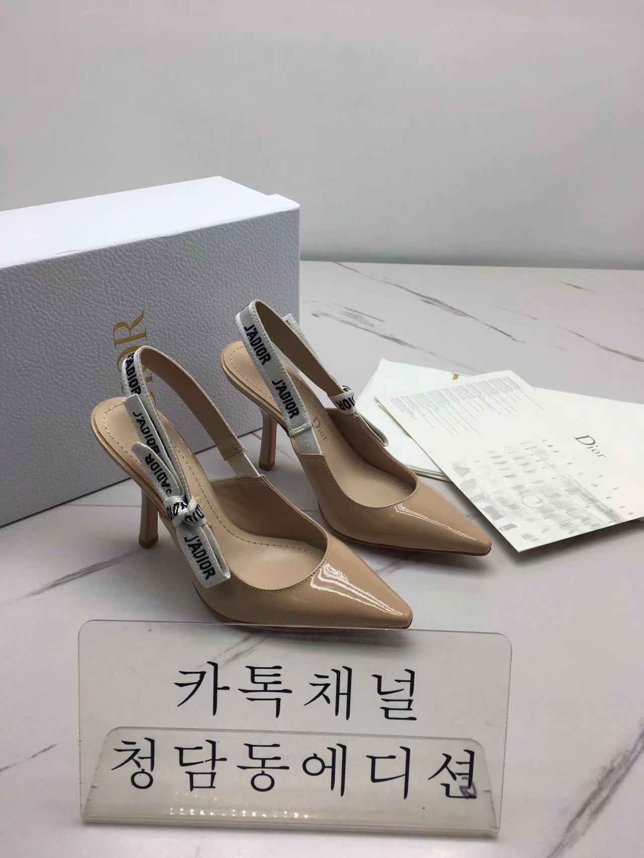 디올 J`a dior 슬링백 힐 (굽1.5cm/6.5cm/9.5cm) 정품급