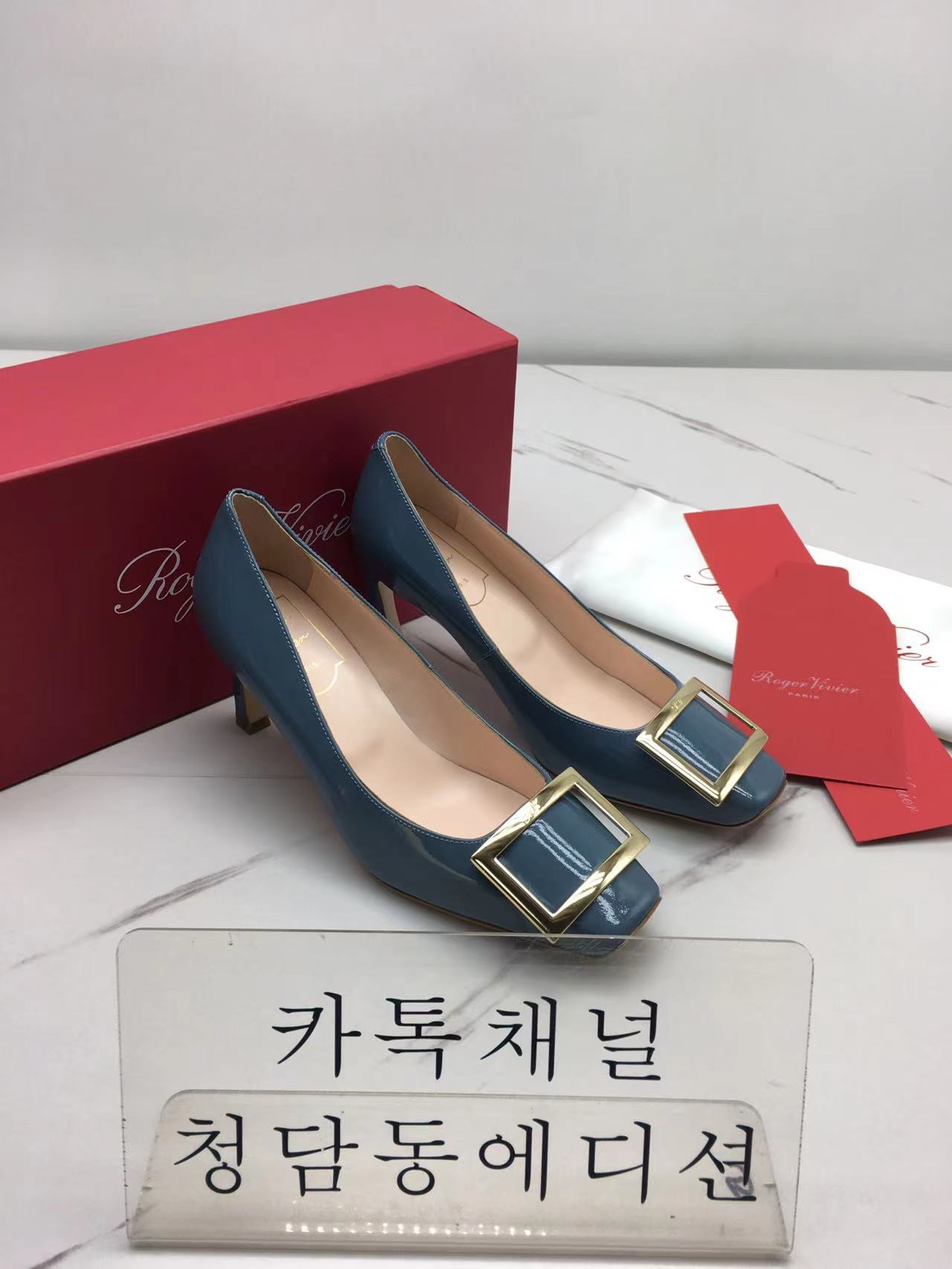 로저비비에 펌프스 7.5cm