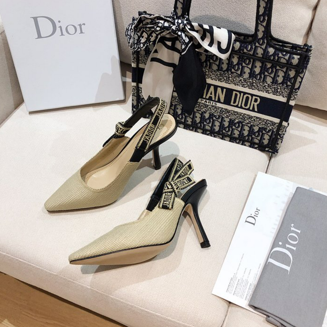 디올 j'a dior 슬링백 하이 힐