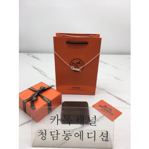 에르메스 hermes 샹달 목걸이 (골드,화이트골드 2color)