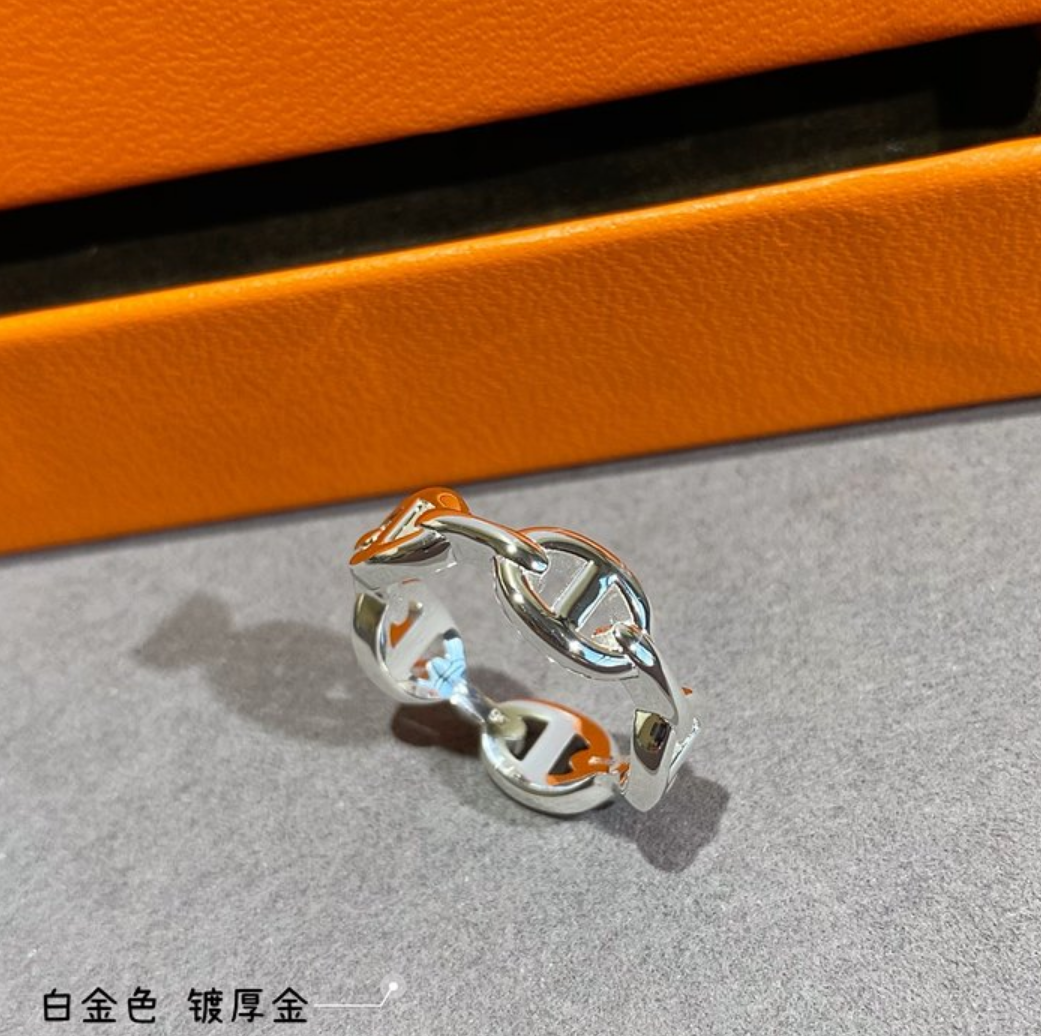 에르메스 hermes 샹달 링 (V-gold소재) (2color)