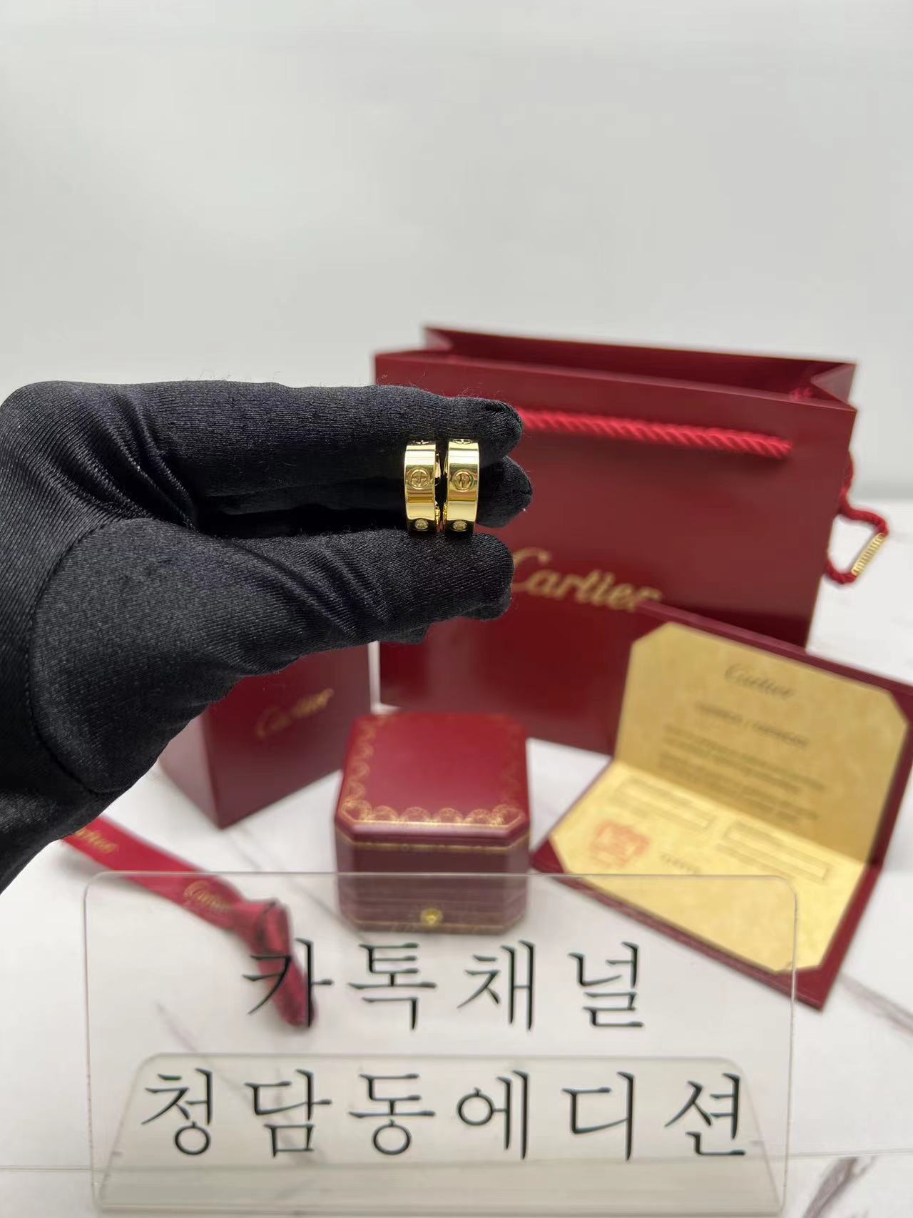 까르띠에 cartier 러브 귀걸이