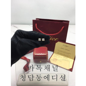 까르띠에 cartier 솔리테어 스터드 귀걸이 (3color)