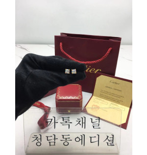 까르띠에 cartier 솔리테어 스터드 귀걸이 (3color)