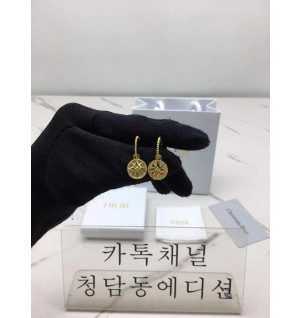 디올 dior 로즈드방 귀걸이