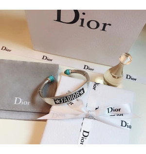 디올 dior ja 레터링 브레이슬릿