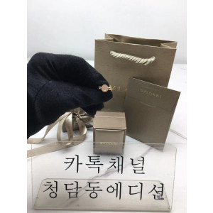 불가리 플립링 (화이트/블랙 양면) (v-gold 소재)